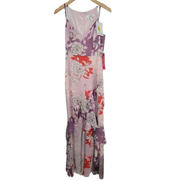 Badgley Mischka- NWT- Hi low Dress- size 2 - Picture 2 of 9